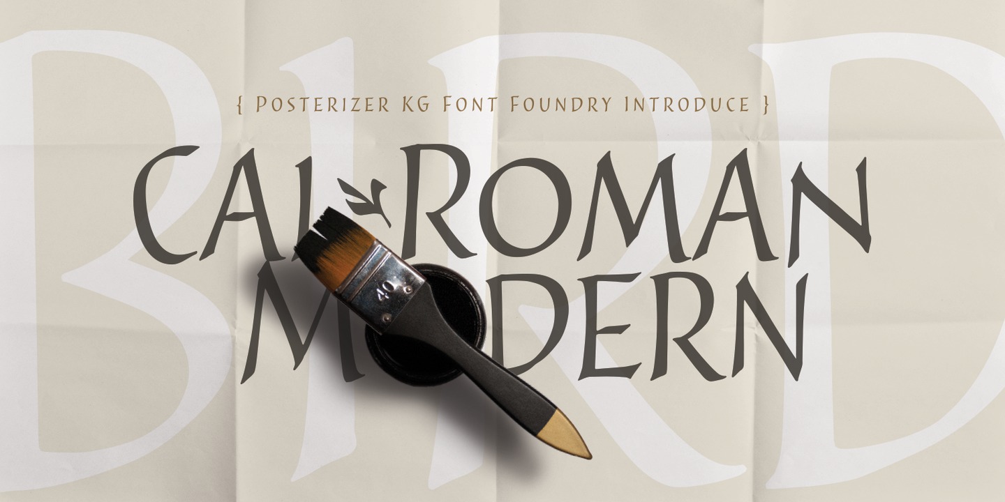 Example font Cal Roman Modern #7